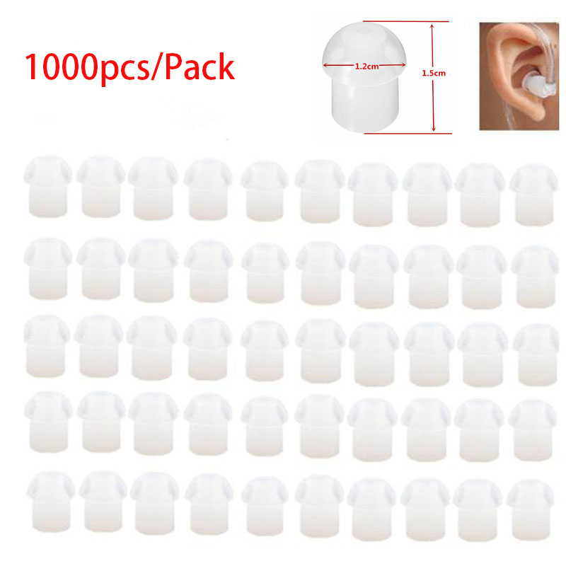 1000pcs Replacement Silicone R - огляд і ціна Silicone Ear Tip Replacement