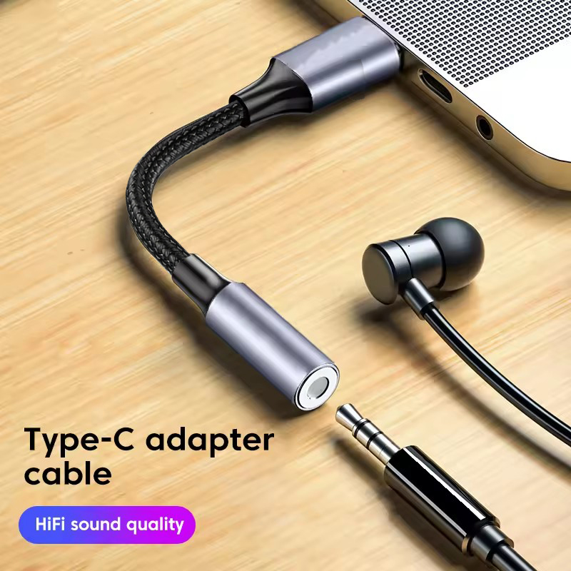 USB C Audio Adapter DAC Type-C - огляд і ціна Audiophile Headphone Wired