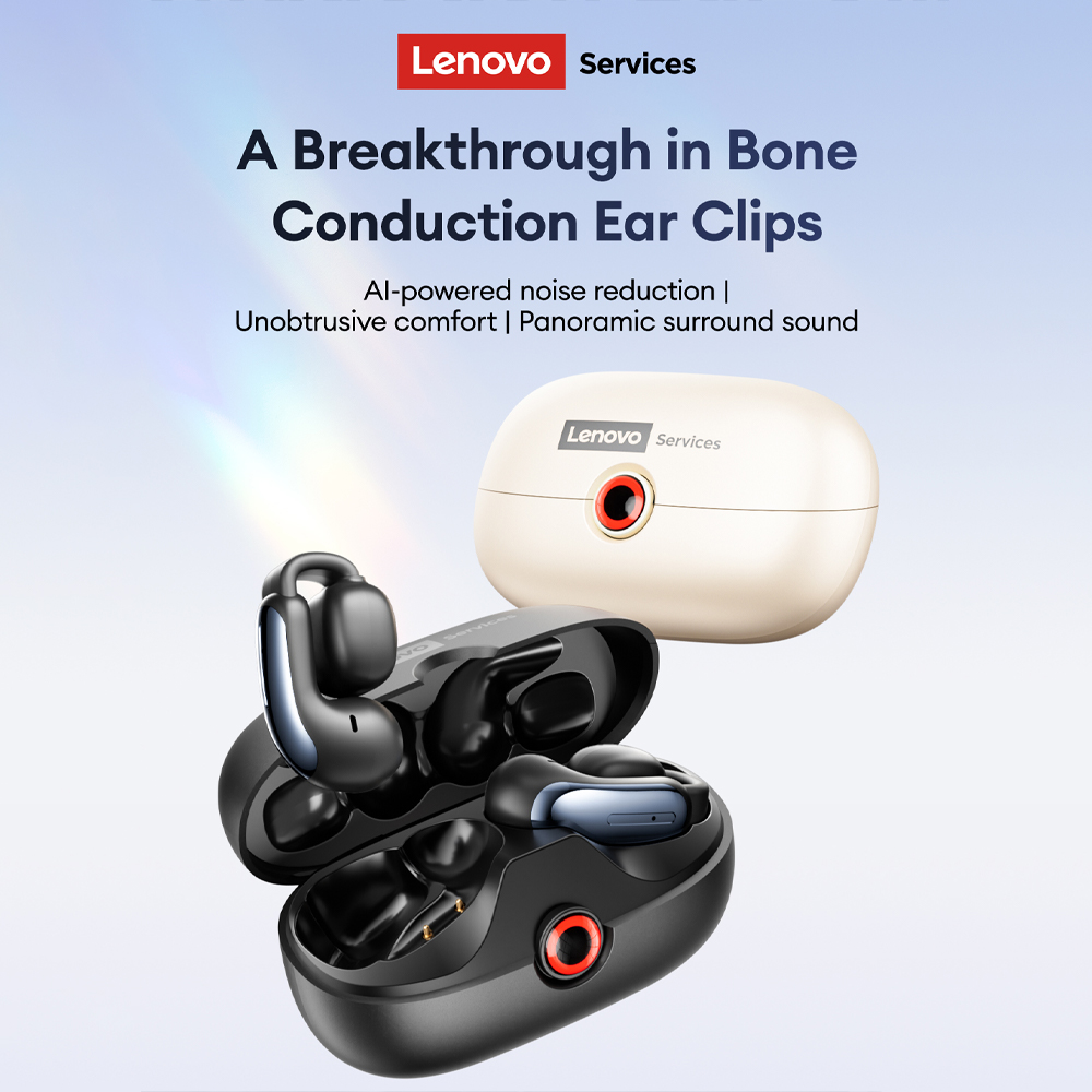 Lenovo LES-108 Bone Conduction - огляд і ціна Wireless Earbuds Tws