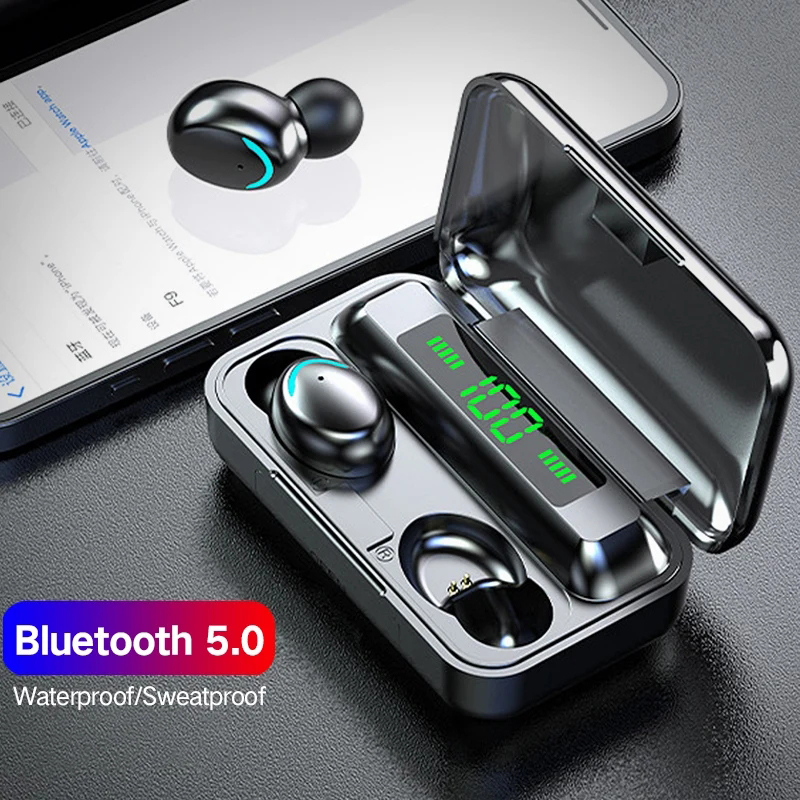 F9 Wireless Headphone TWS Blue - огляд і ціна Wireless Earbuds Tws