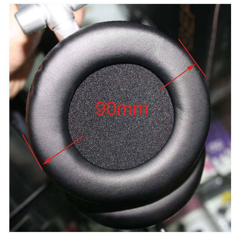2pcs/pair 90mm Leather Earphon - огляд і ціна Earphone Foam Tip