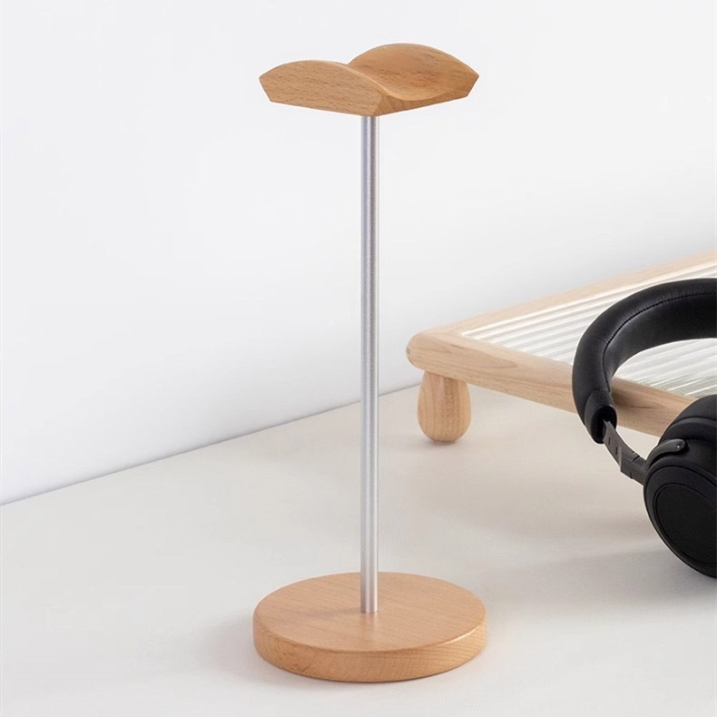 Black Walnut Wood & Aluminum H - огляд і ціна Headphone Stand Desk