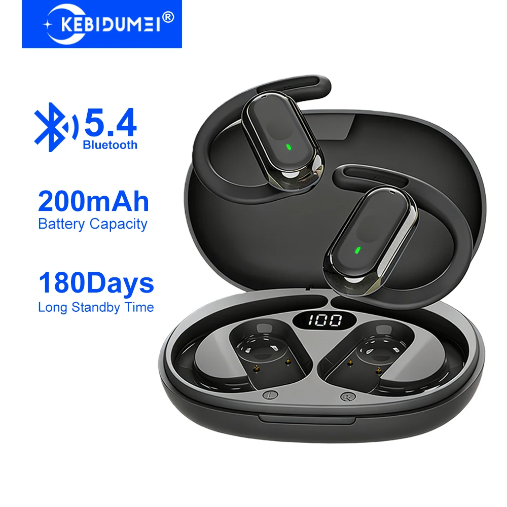 KEBIDUMEI Open-Ear Bluetooth 5 - огляд і ціна Sports Earphone Hook