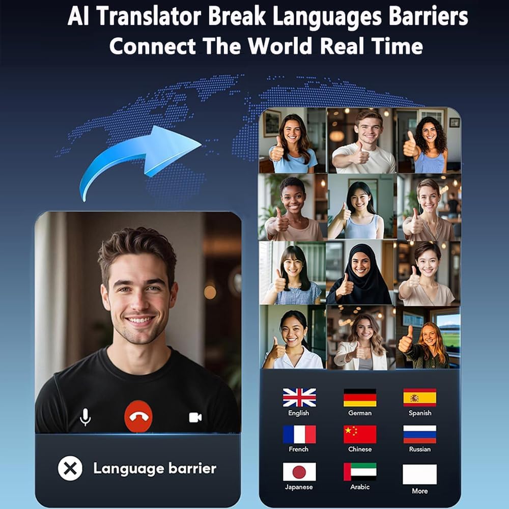Hot-selling AI Translation Hea - огляд і ціна Earbuds Charging Case