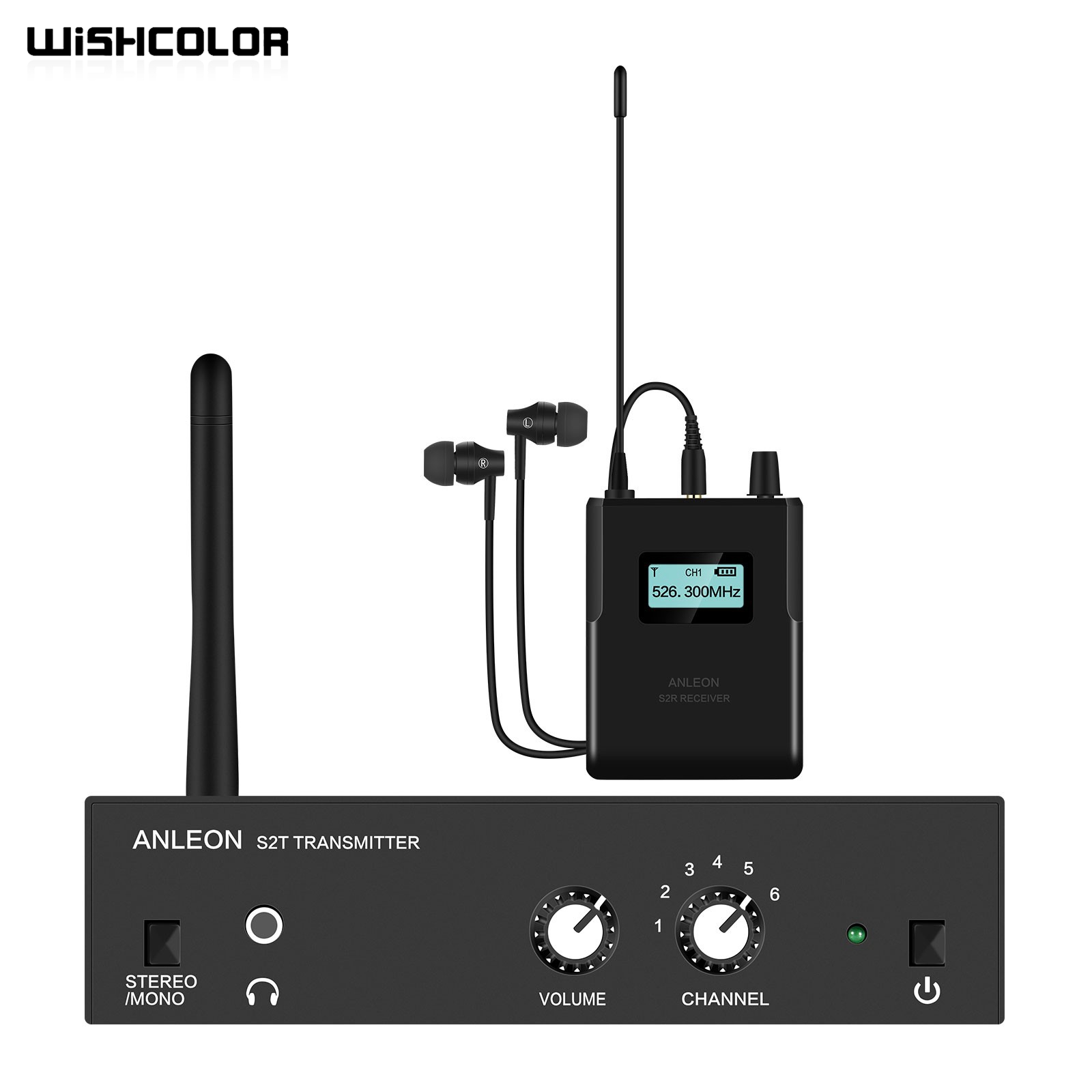 Wishcolor ANLEON S2 526-535MHz - огляд і ціна In Ear Monitor Iem