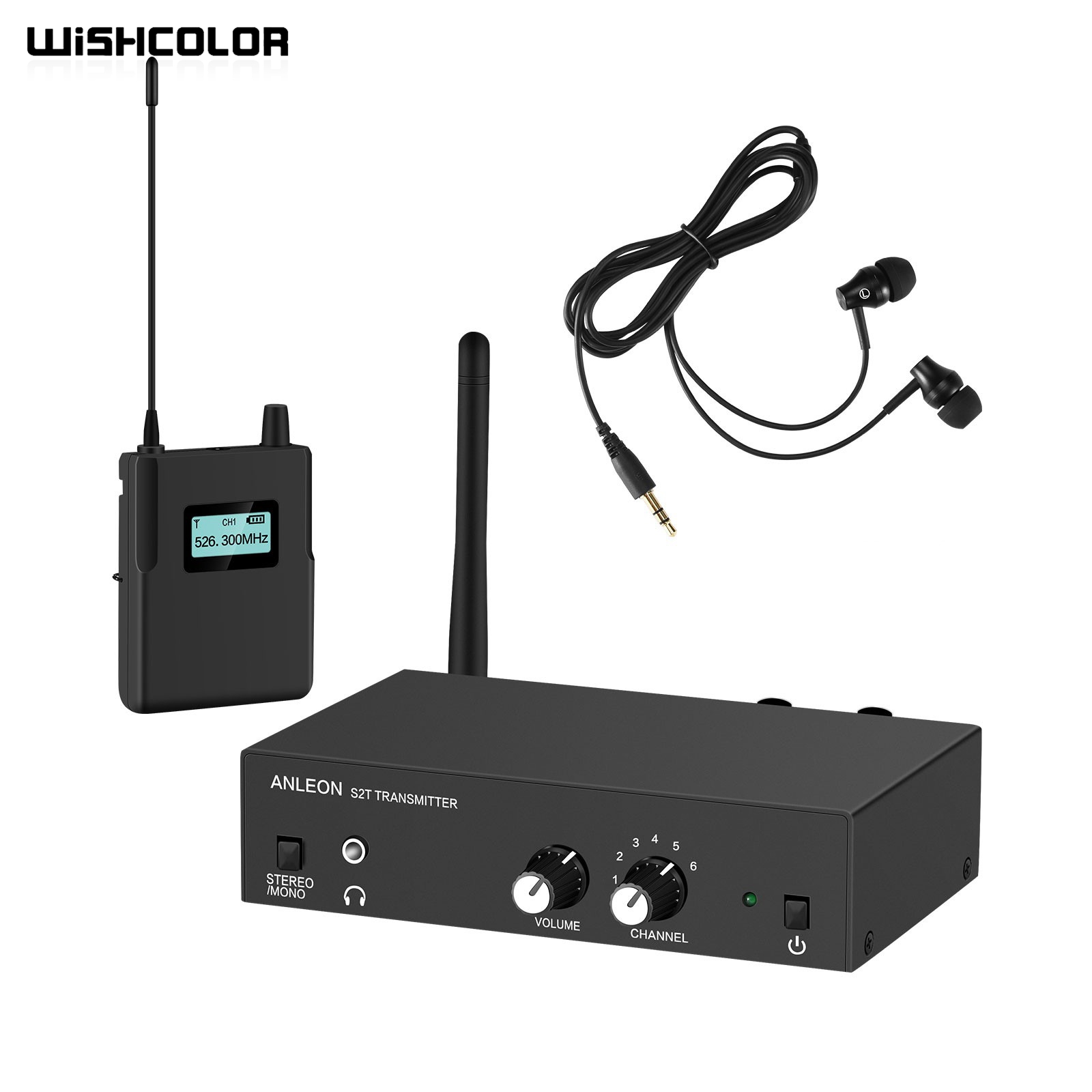 Wishcolor ANLEON S2 526-535MHz - огляд і ціна In Ear Monitor Iem