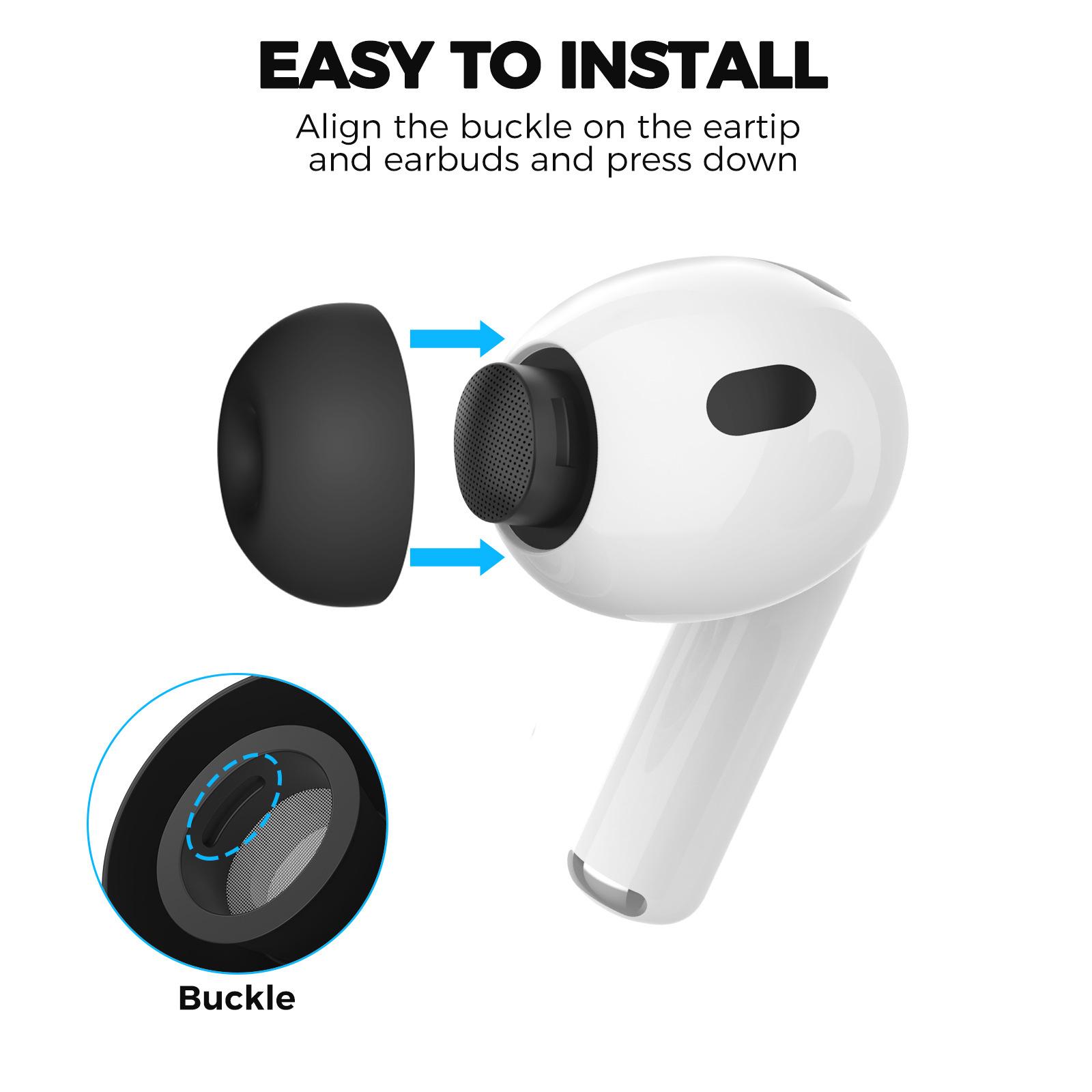 For AirPods Pro 3 XDcase 4 Pai - огляд і ціна Silicone Ear Tip Replacement