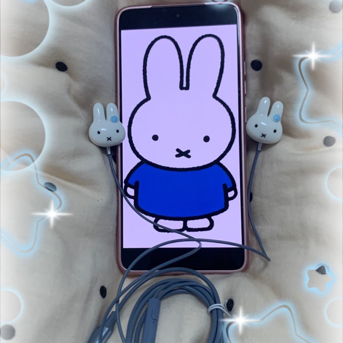 Vintage Cute Miffy Rabbit Wire - огляд і ціна Usb C Earphone