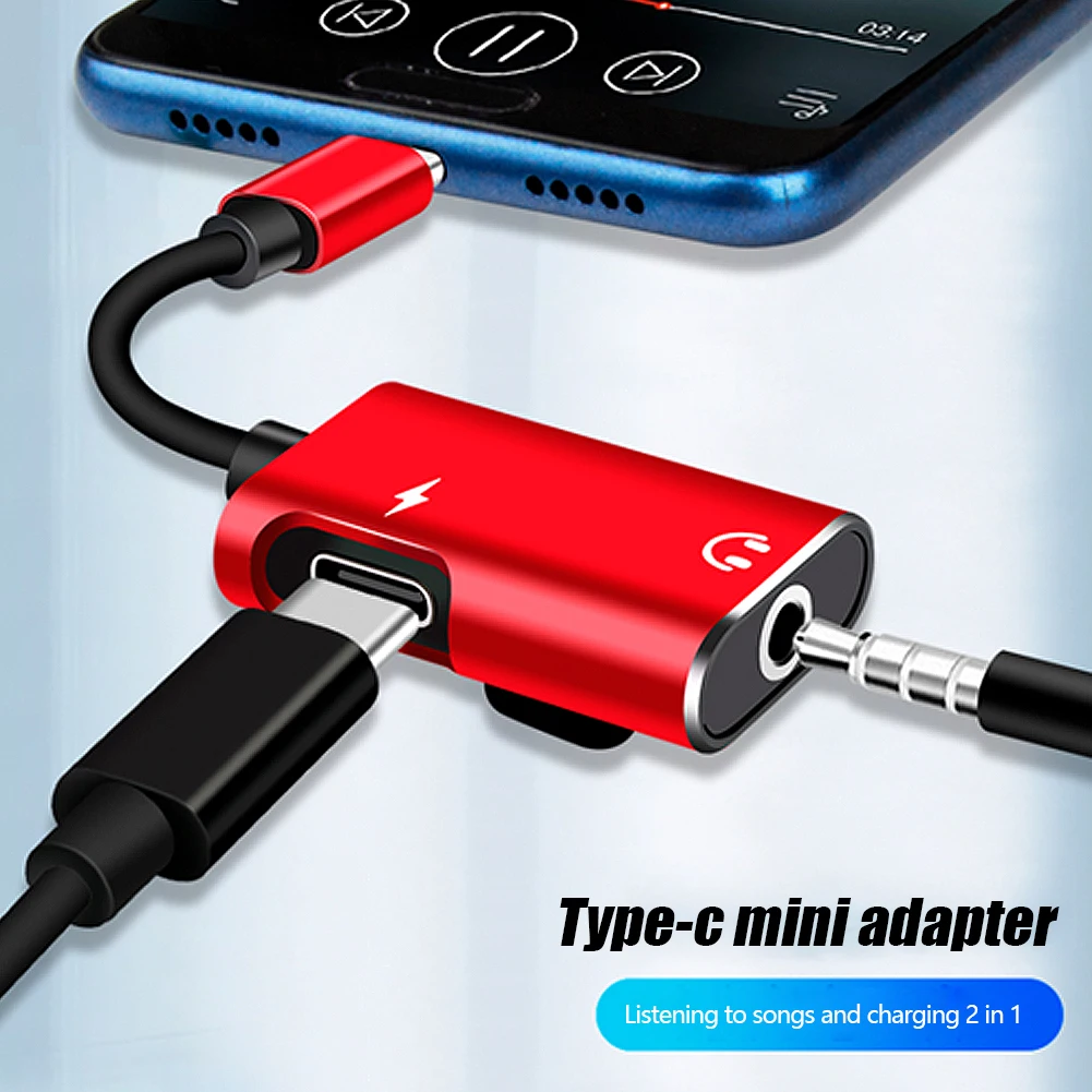 2-in-1 USB-C to 3.5mm Jack Ada - огляд і ціна Earphone Splitter Jack