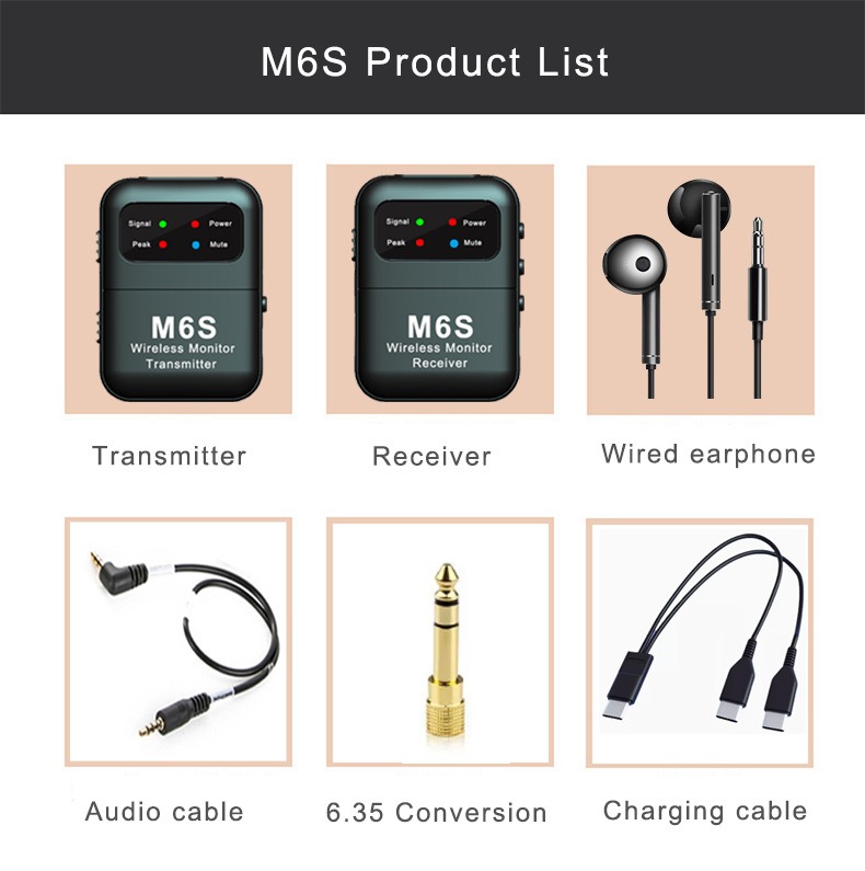 2.4G Stereo Wireless In-Ear Mo - огляд і ціна In Ear Monitor Iem