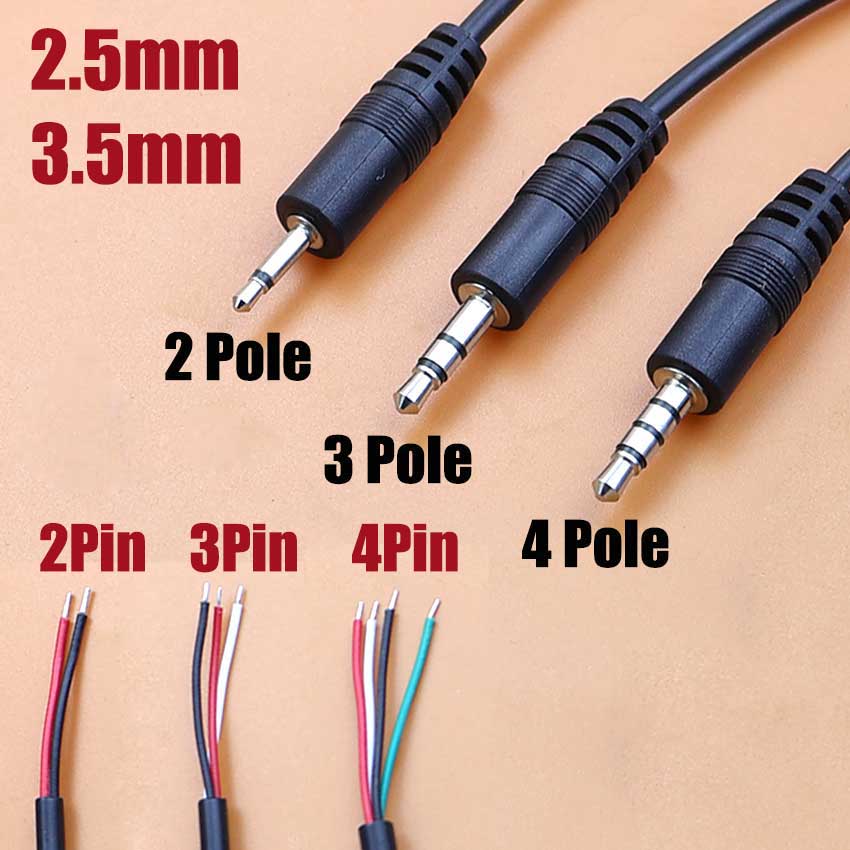 1pcs 2.5mm 3.5mm Mono Stereo A - огляд і ціна Audiophile Headphone Wired