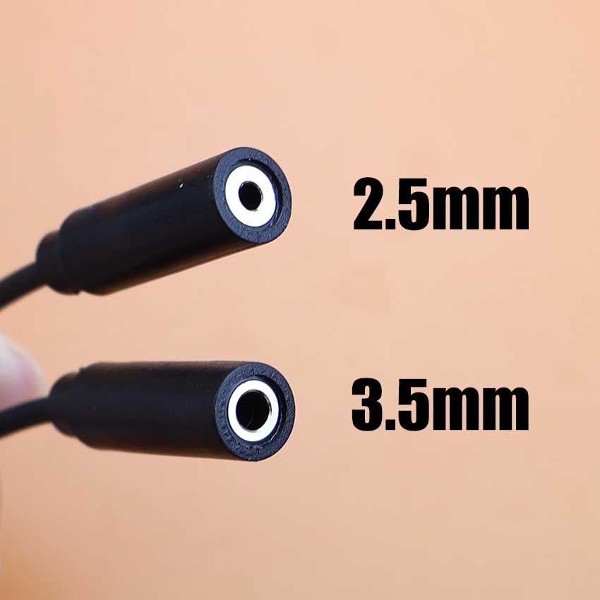 1pcs 2.5mm 3.5mm Mono Stereo A - огляд і ціна Audiophile Headphone Wired
