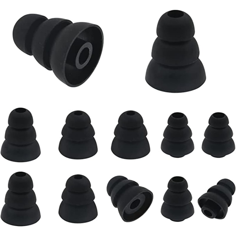 For 6pcs S/M/L Size Noise Isol - огляд і ціна Silicone Ear Tip Replacement