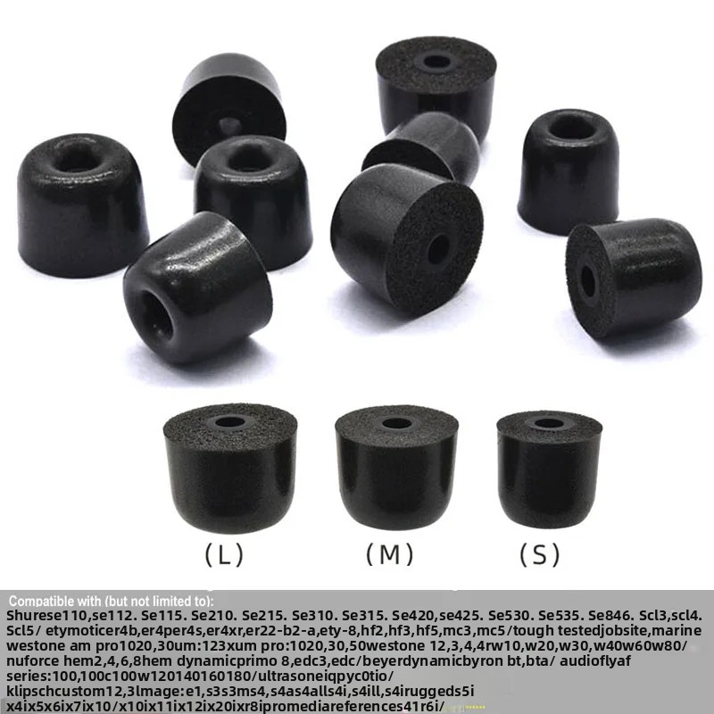 20Pairs ANJIRUI T100 Memory Fo - огляд і ціна Earphone Foam Tip