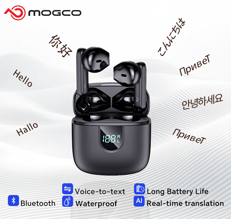 A18 AI Translator Earbuds  164 - огляд і ціна Noise Cancelling Headphone