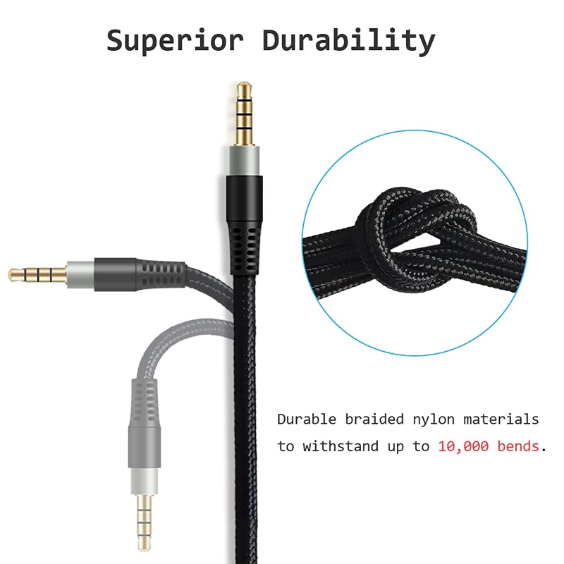 Nylon Braided OFC Replacement  - огляд і ціна Cable Extension 3.5