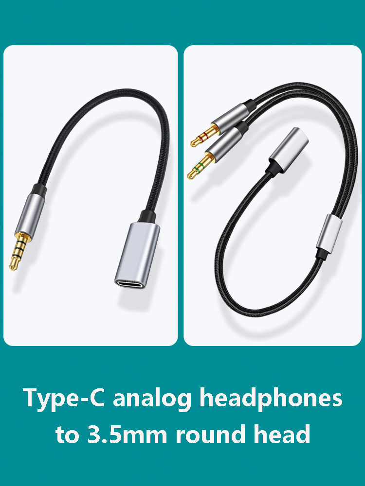 3.5mm Male to Type-C Aux Audio - огляд і ціна Usb C Earphone