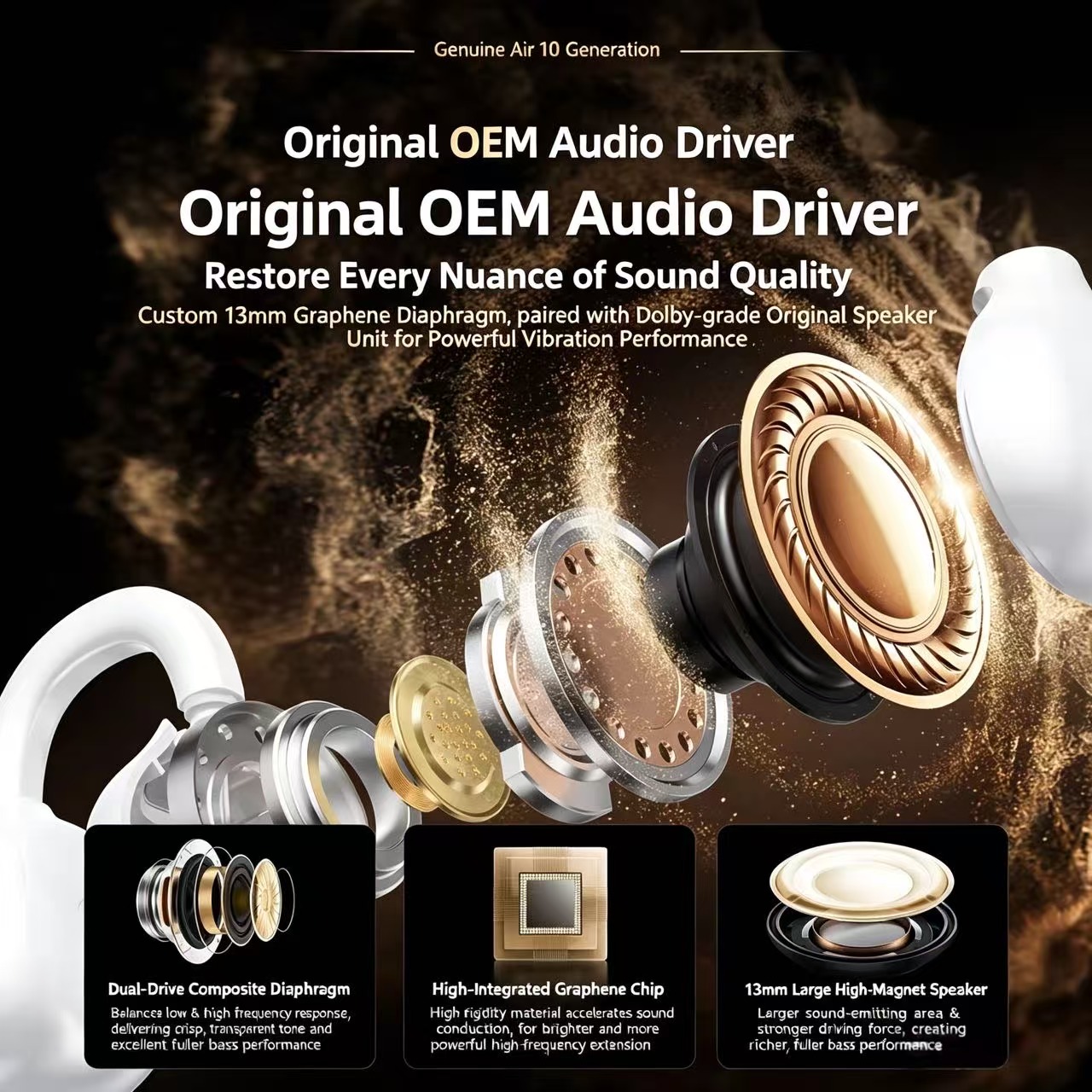 Open Ear Clip Bluetooth Headph - огляд і ціна Sports Earphone Hook