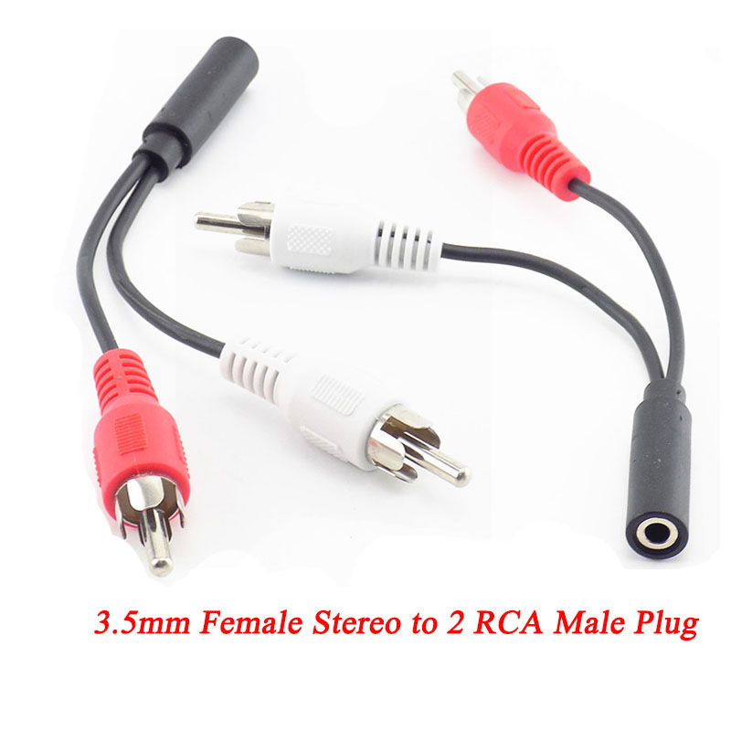 3.5mm RCA Female jack Stereo t - огляд і ціна Cable Extension 3.5