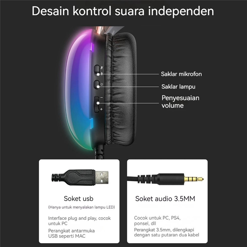 Ingenious-ONIKUMA Gaming Heads - огляд і ціна Gaming Headset Rgb