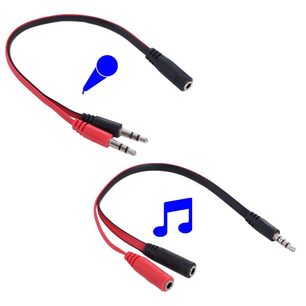 1 Male To 2 Female 3.5 Jack Au - огляд і ціна Earphone Splitter Jack