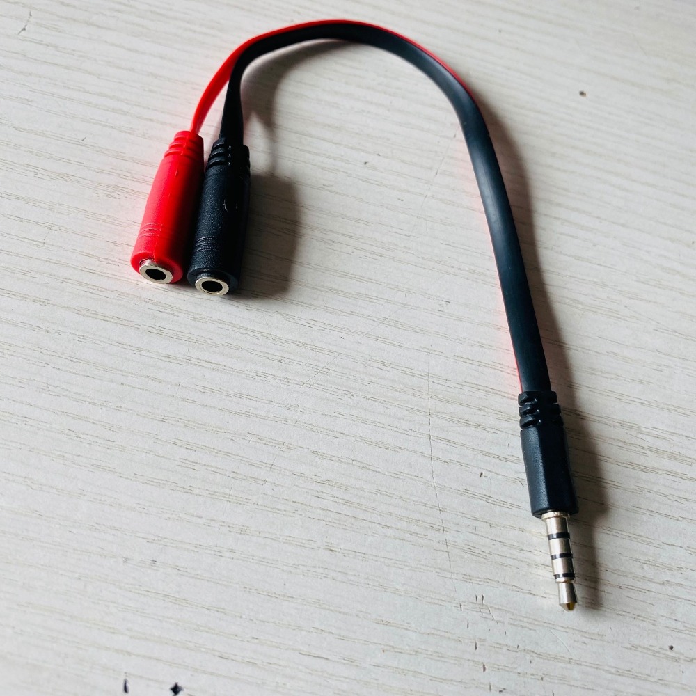 1 Male To 2 Female 3.5 Jack Au - огляд і ціна Earphone Splitter Jack