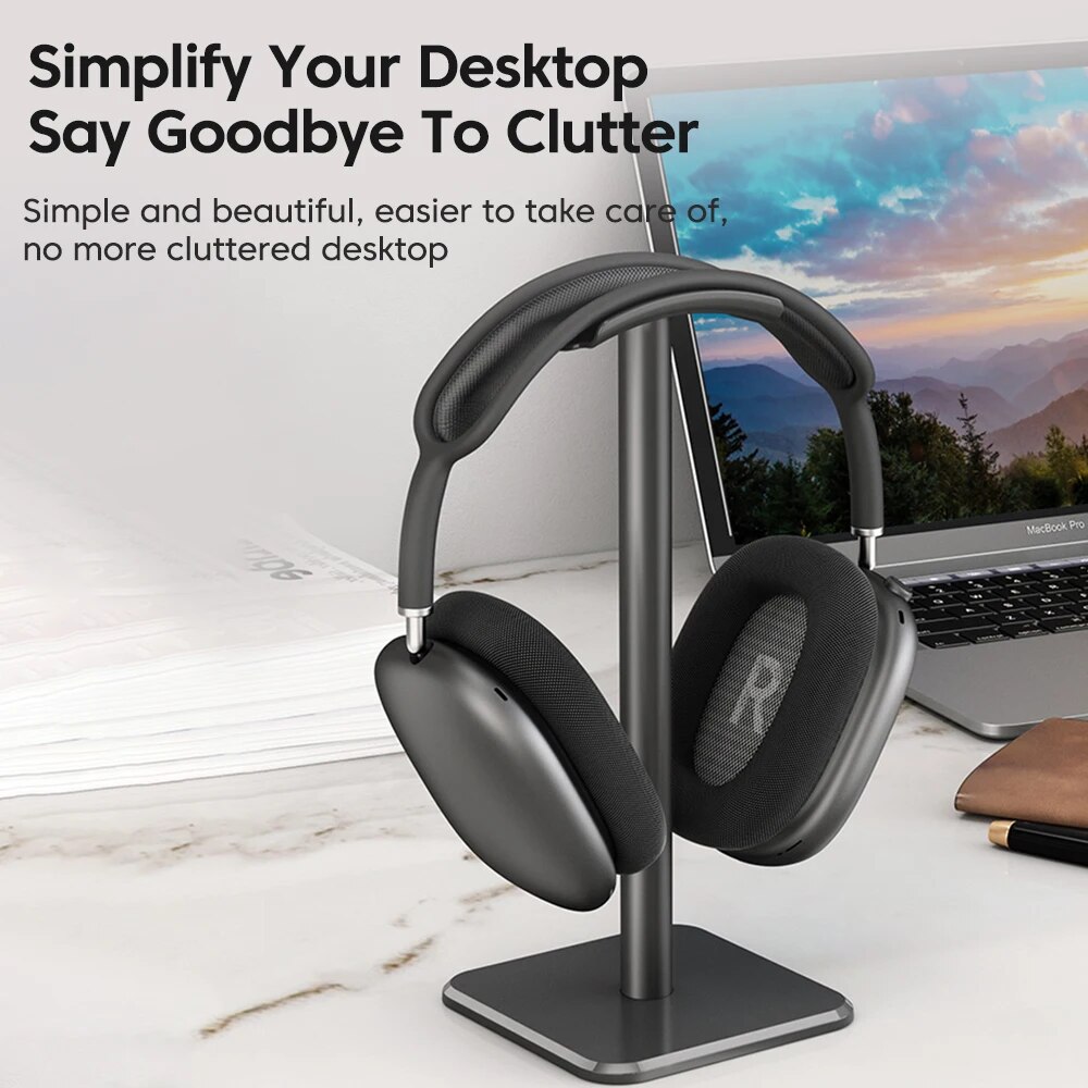 Universal Headphone Stand Alum - огляд і ціна Headphone Stand Desk