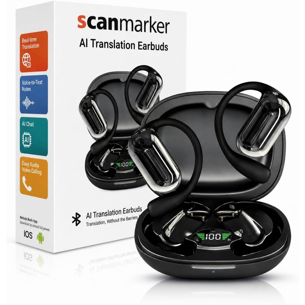Real-Time Translation Earbuds: - огляд і ціна Noise Cancelling Headphone