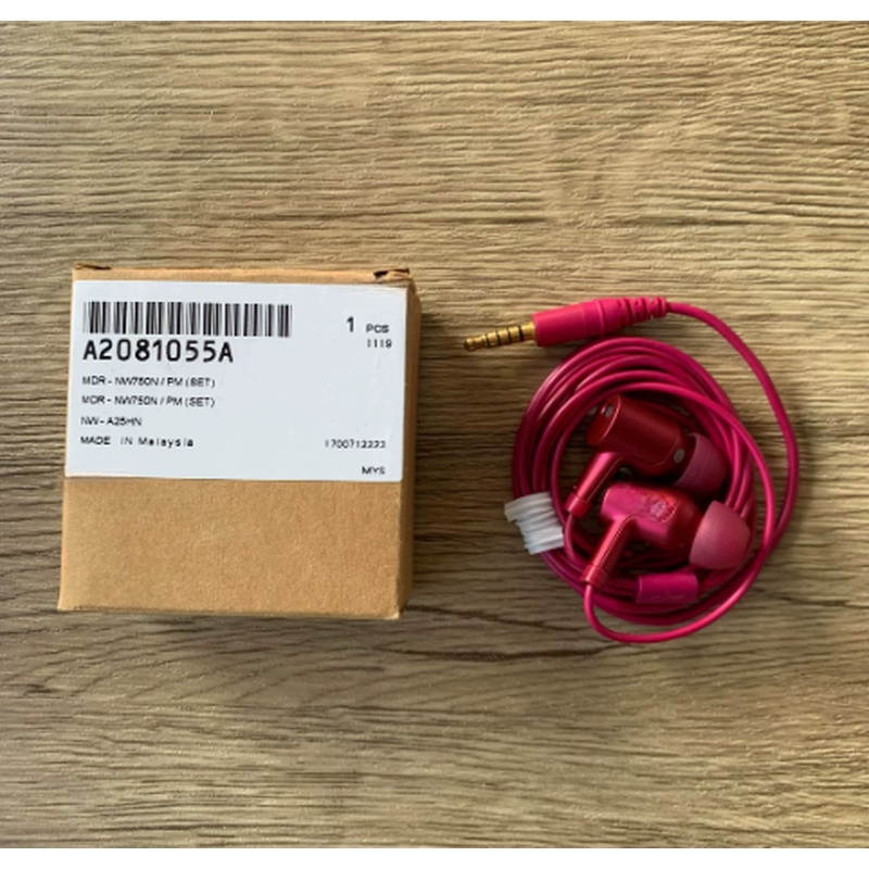 For Sony MDR-NW750N White Wire - огляд і ціна Wired Earphone Mic