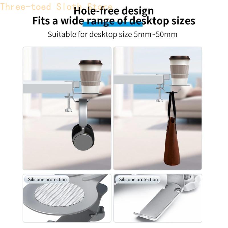 Desk Mount Aluminum Cup Organi - огляд і ціна Headphone Stand Desk