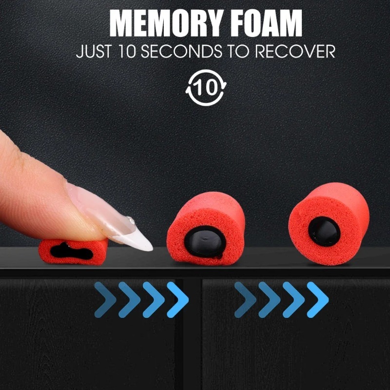 Ear Tips Memory Foam Sponge fo - огляд і ціна Earphone Foam Tip
