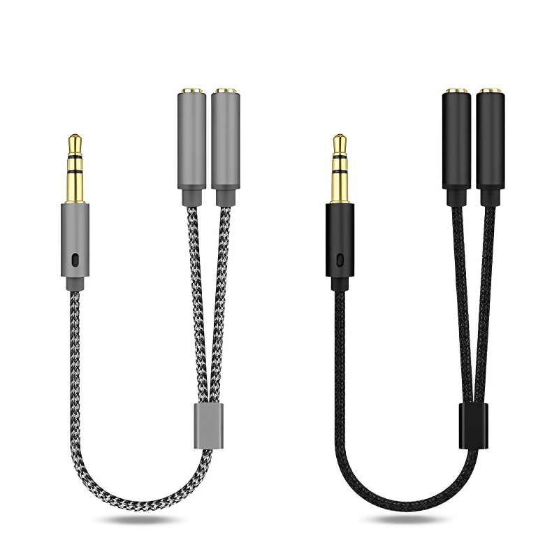 3.5mm Audio Splitter Y Jack 1  - огляд і ціна Earphone Splitter Jack