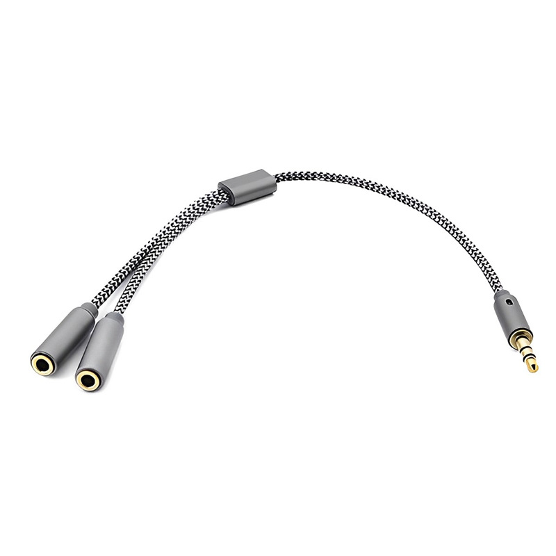 3.5mm Audio Splitter Y Jack 1  - огляд і ціна Earphone Splitter Jack