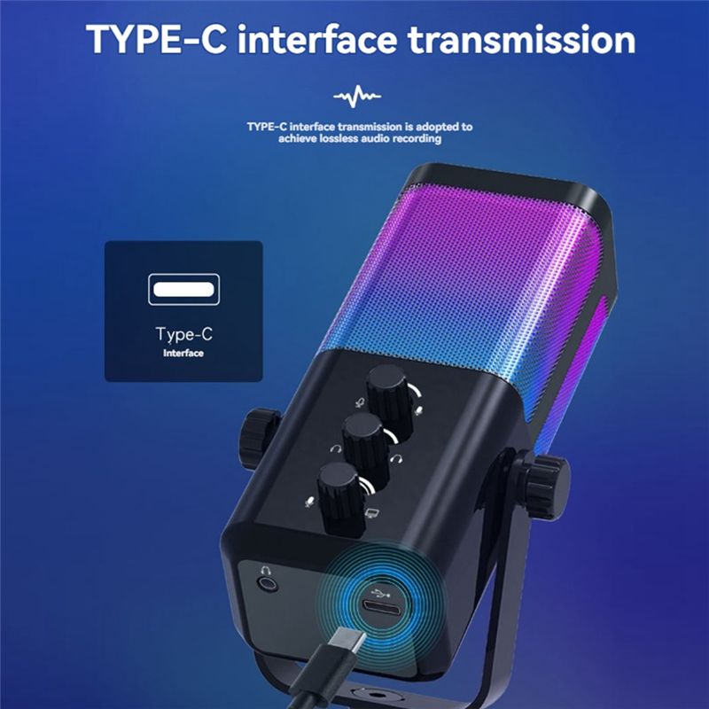 ABZZ-RGB Gaming Microphone USB - огляд і ціна Gaming Headset Rgb