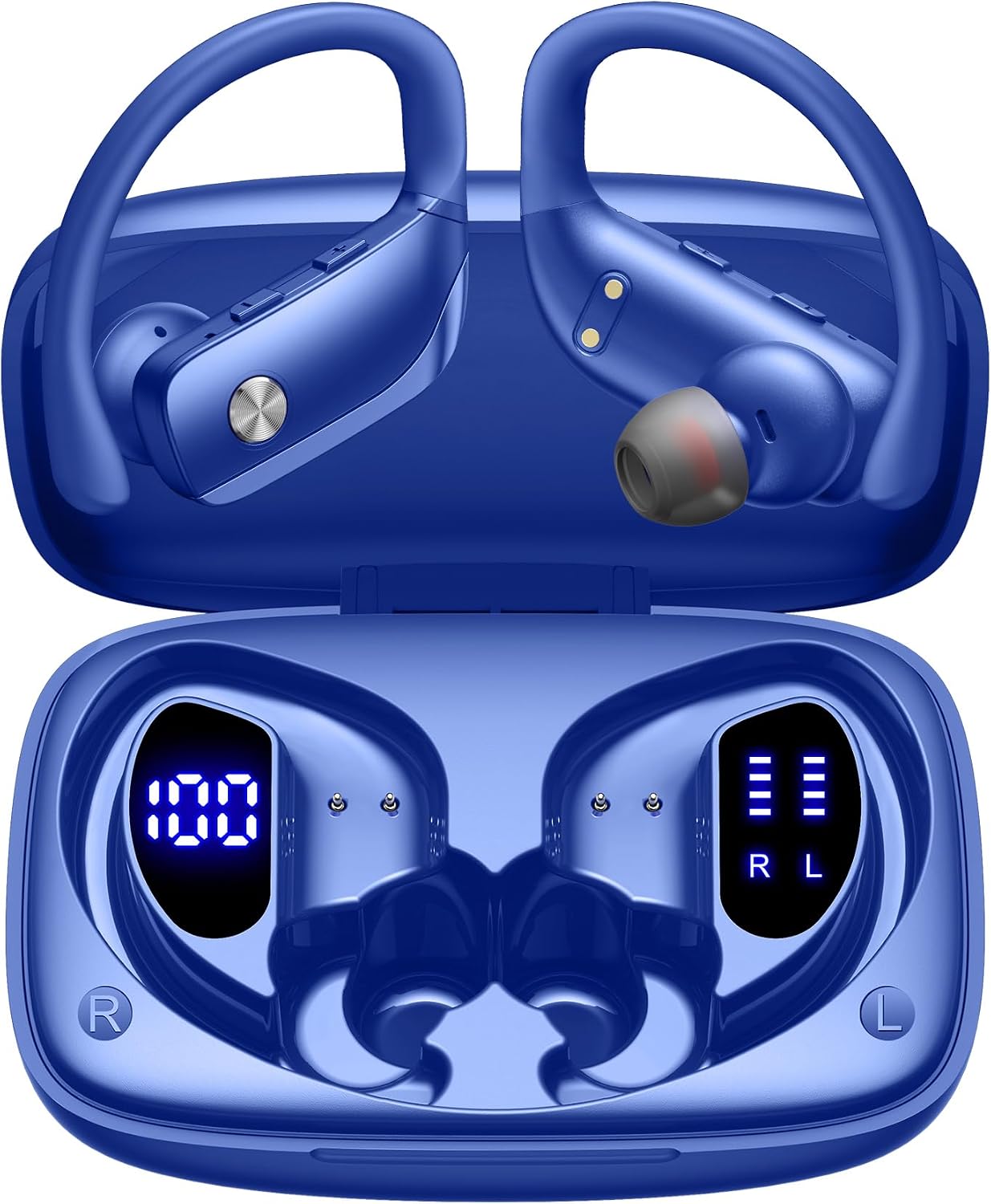 Wireless Earbuds with 80H Play - огляд і ціна Sports Earphone Hook